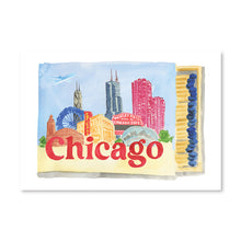 Load image into Gallery viewer, Chicago Matchbook Art Print
