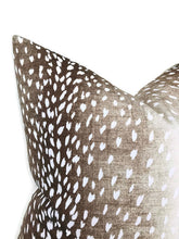Load image into Gallery viewer, Antelope Pillow Cover in Dark Brown, 04242

