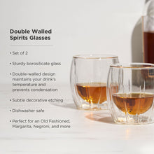Load image into Gallery viewer, Double-Walled Spirits Glasses Set of 2
