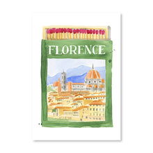 Load image into Gallery viewer, Florence Matchbook Art Print

