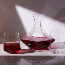 Load image into Gallery viewer, Seneca Faceted Crystal Wine Decanter
