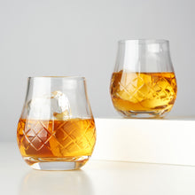 Load image into Gallery viewer, Admiral Crystal Whiskey Heavyweight Glasses
