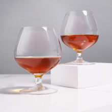 Load image into Gallery viewer, Raye Crystal Wingback Brandy Glasses Set of 2
