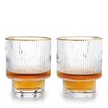 Load image into Gallery viewer, Meridian Crystal Tumblers Set of 2
