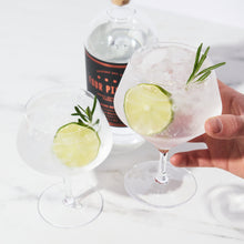 Load image into Gallery viewer, Raye Angled Crystal Gin &amp; Tonic Glasses Set of 4

