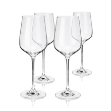 Load image into Gallery viewer, Reserve Inez Crystal Bordeaux Glasses Set of 4
