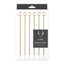 Load image into Gallery viewer, Belmont Cocktail Picks Set of 6
