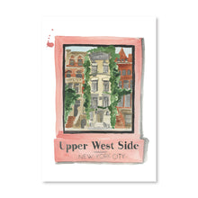 Load image into Gallery viewer, Upper West Side NYC Matchbook Art Print
