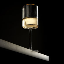 Load image into Gallery viewer, Meridian Crystal Wine Glasses Set of 2
