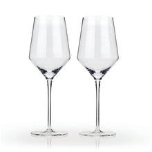 Load image into Gallery viewer, Raye Angled Crystal Chardonnay Glasses Set of 2

